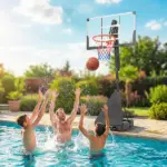 Portable Basketball Hoop Outdoor, 8-10ft Adjustable Basketball Goal, 47 Inch Shatterproof Backboard, Hand-Crank Lift - Image 10