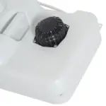 Kleankin Portable Camping Sink with 4.5 Gallon Water Tank and 6.3 Gallon Recovery Tank Light Gray - Image 8
