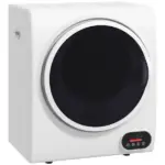 Portable Electric Clothes Dryer 1.5 cu.ft Compact Laundry Dryer 850W for Apartments White - Image 11
