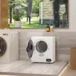 Portable Electric Clothes Dryer 1.5 cu.ft Compact Laundry Dryer 850W for Apartments White - Image 10