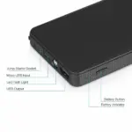 12V Portable Car Jump Starter with 400A Peak Power Bank and LED Flashlight - Image 11