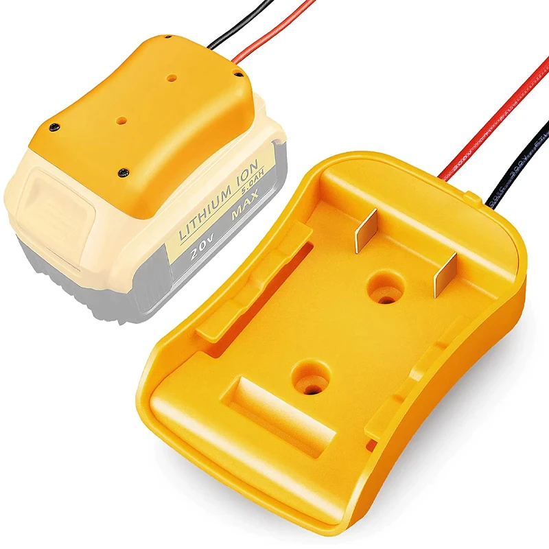 Battery Adapter Holder Dock Compatible with DeWalt 18V and 20V MAX Batteries