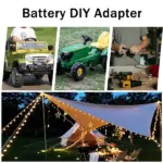 Battery Adapter Holder Dock Compatible with DeWalt 18V and 20V MAX Batteries - Image 6