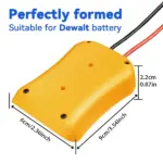 Battery Adapter Holder Dock Compatible with DeWalt 18V and 20V MAX Batteries - Image 10