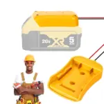 Battery Adapter Holder Dock Compatible with DeWalt 18V and 20V MAX Batteries - Image 17