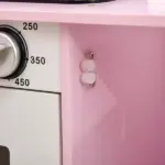 Pretend Play Kitchen with Sound Effects and Stove Lights, Kids Kitchen Playset with Storage, Water Dispenser Preschool and Kindergarten Gift for 3-6 Years Old, Pink - Image 8