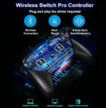 Wireless Game Controller Compatible with Nintendo Switch and Switch Lite - Image 5