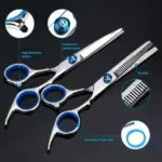 Professional Hair Cutting and Thinning Scissors Barber Kit - Image 8