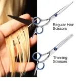 Professional Hair Cutting and Thinning Scissors Barber Kit - Image 17