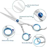 Professional Hair Cutting and Thinning Scissors Barber Kit - Image 2