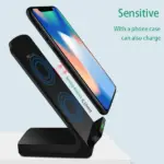 Qi Wireless Fast Charging Pad Stand for iPhone and Samsung Galaxy - Image 10