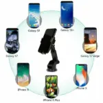 Qi Wireless Fast Charging Car Phone Mount and Charger 2 in 1 - Image 6