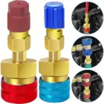 R1234yf to R134a A/C Service Coupler Adapter Set High and Low Side - Image 17