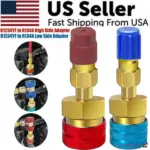 R1234yf to R134a A/C Service Coupler Adapter Set High and Low Side