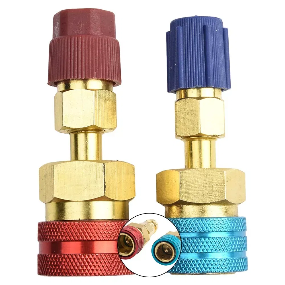 R1234yf to R134a A/C Service Coupler Adapter Set High and Low Side