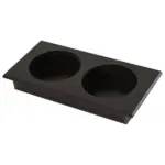 Raised Dog Feeding Station with 2 Stainless Steel Bowls Storage Large Pets Dark Brown - Image 9