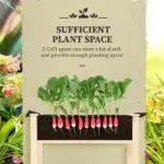 Outsunny Raised Garden Bed with Legs, 34" x 18" x 30", Elevated Wooden Planter Box, Self-Draining with Bed Liner for Vegetables, Herbs - Image 4