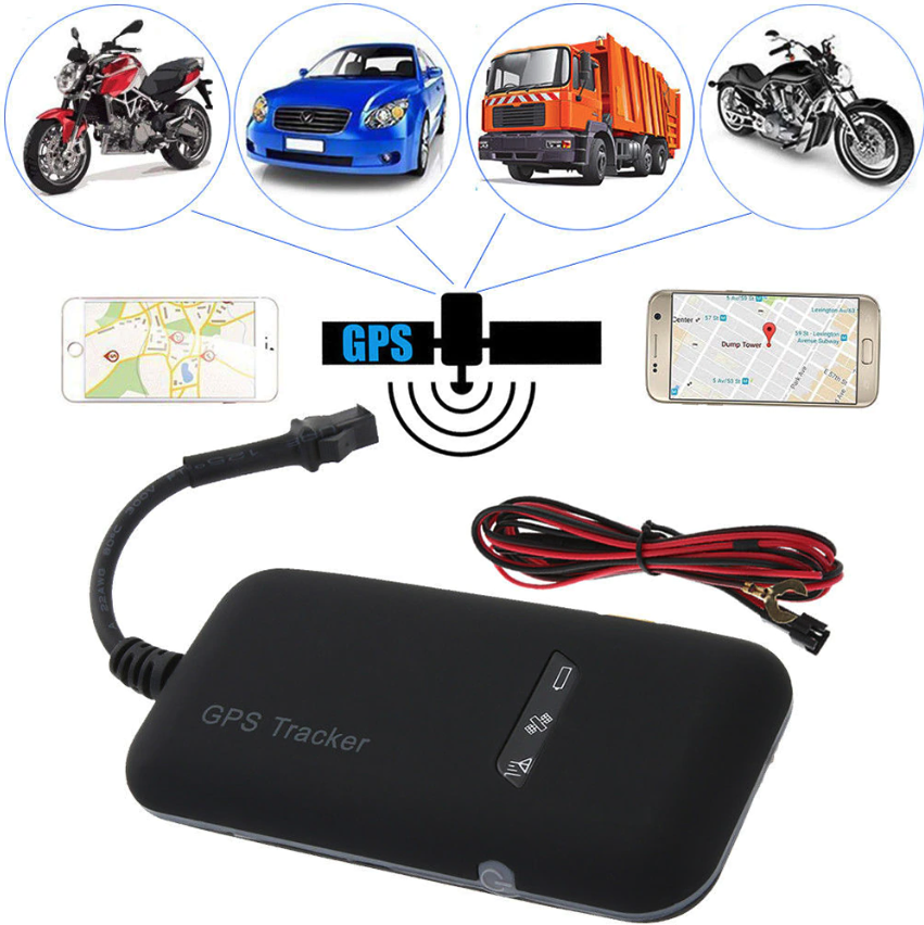 Real-Time GPS Vehicle Tracker with GSM GPRS and 12-36V Power Input