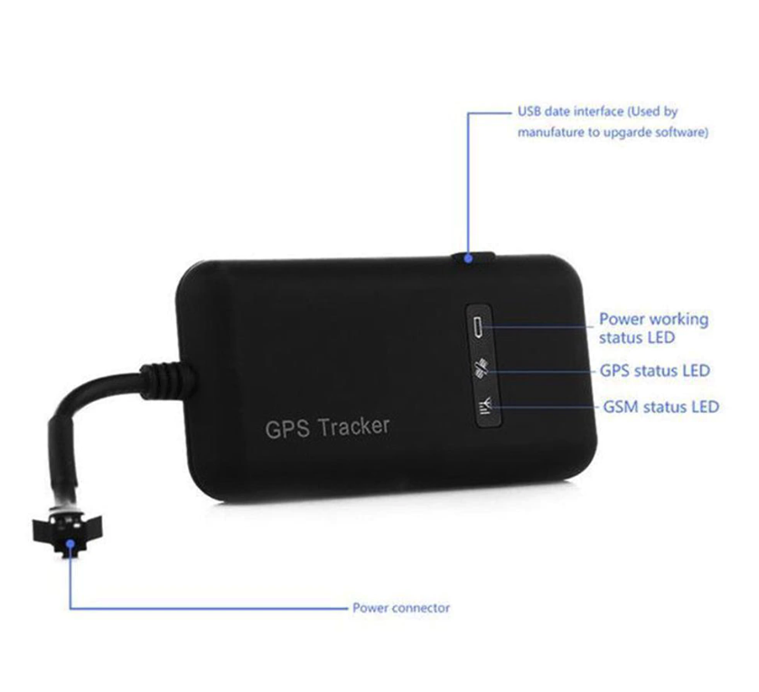 Real-Time GPS Vehicle Tracker with GSM GPRS and 12-36V Power Input
