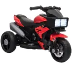 Aosom Red 6V Kids Electric Motorcycle Ride-On Dirt Bike Toy with Music Horn Headlights
