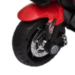 Aosom Red 6V Kids Electric Motorcycle Ride-On Dirt Bike Toy with Music Horn Headlights - Image 8