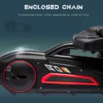 Red Pedal Go Kart for Kids with Durable Swing Axle and Shock-Absorbing Wheels - Image 7