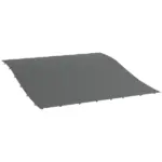 Outsunny Replacement Canopy for 10x10 Pergola Dark Gray UV Protection Easy Install 84C-038 Series - Image 11