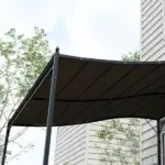 Outsunny Replacement Canopy for 10x10 Pergola Dark Gray UV Protection Easy Install 84C-038 Series - Image 8