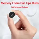 3 Pair Memory Foam Ear Tips Compatible with Apple AirPods Pro - Image 5