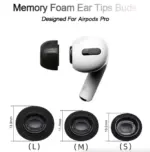 3 Pair Memory Foam Ear Tips Compatible with Apple AirPods Pro - Image 8