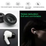 3 Pair Memory Foam Ear Tips Compatible with Apple AirPods Pro - Image 11