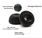 3 Pair Memory Foam Ear Tips Compatible with Apple AirPods Pro - Image 15