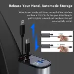 4-in-1 Retractable 60W Car Charger with USB-C and USB-A Ports - Image 13