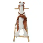 Rocking Horse, Kids Plush Airplane Rocker, Nursery Rhyme Sounds, Educational Toy for Boys and Girls - Image 8
