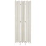 Room Divider, 6 Panel Folding Privacy Screen, 6FT Tall Portable Weave Partition Wall Divider for Bedroom, White - Image 8