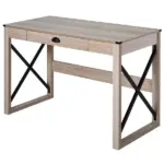 Rustic Writing Desk Farmhouse Home Office Computer Workstation with Drawer - Image 12