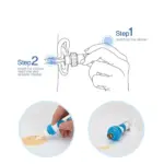 Cordless Electric Earwax Vacuum Cleaner with Soft Silicone Cleaning Tips - Image 9