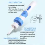 Cordless Electric Earwax Vacuum Cleaner with Soft Silicone Cleaning Tips - Image 11