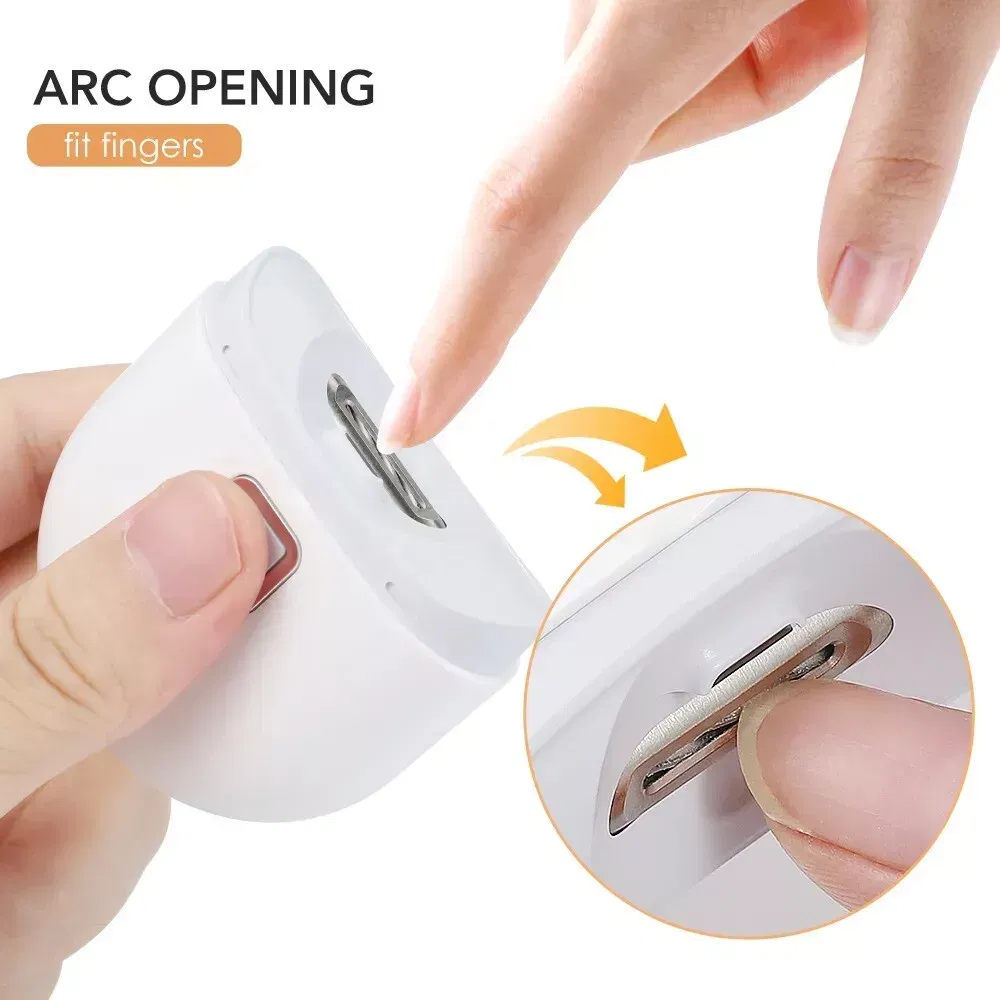 Automatic Electric Nail Clipper for Thick Nails and Trimming