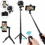 40 Inch Selfie Stick Tripod with Bluetooth Remote for iPhone and Android - Image 12