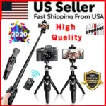 40 Inch Selfie Stick Tripod with Bluetooth Remote for iPhone and Android