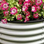 Outsunny Set of 2 Raised Garden Bed, Metal Planter Box with Safety Edging, Easy-to-assemble Stock Tank 3'x3'x1.4' Silver - Image 9
