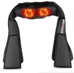 Shiatsu Neck Back and Shoulder Massager with Heat and 3 Speed Kneading - Image 9
