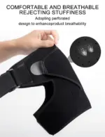 Adjustable Neoprene Shoulder Support Brace for Men and Women - Image 12