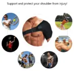Adjustable Neoprene Shoulder Support Brace for Men and Women - Image 14