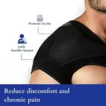 Adjustable Neoprene Shoulder Support Brace for Men and Women - Image 18