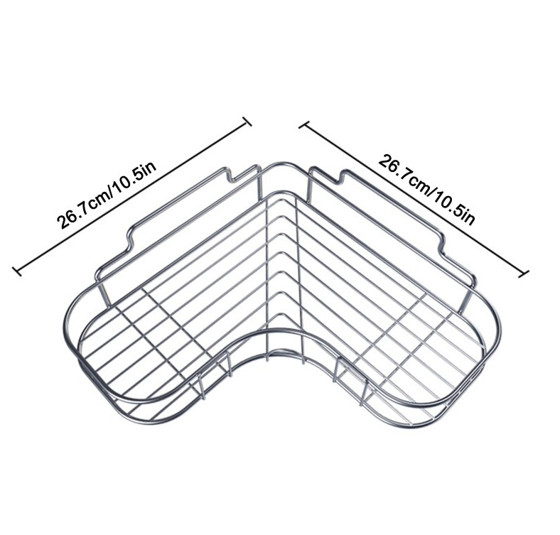 Corner Shower Caddy Bathroom Storage Shelf Organizer