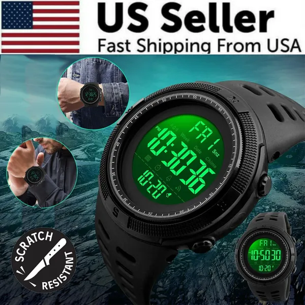 skmei-mens-digital-army-military-sport-quartz-analog-chrono-waterproof-watch-us-6.webp SKMEI Mens Digital Analog Sports Watch with Chronograph and 50M Water Resistance - Image 1