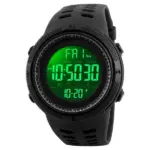 SKMEI Mens Digital Analog Sports Watch with Chronograph and 50M Water Resistance - Image 3