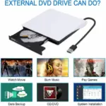 Slim USB 3.0 External CD DVD Drive Burner Reader Writer for Laptop PC and Mac - Image 5